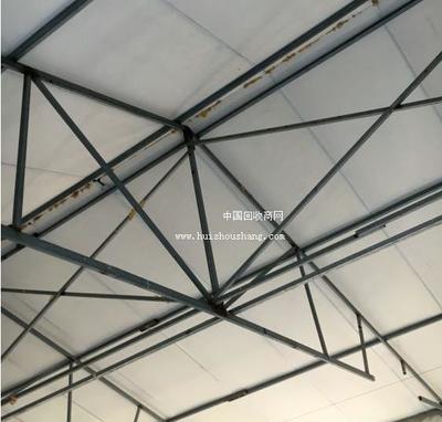工厂处理闲置100张轻钢彩板 方管架子